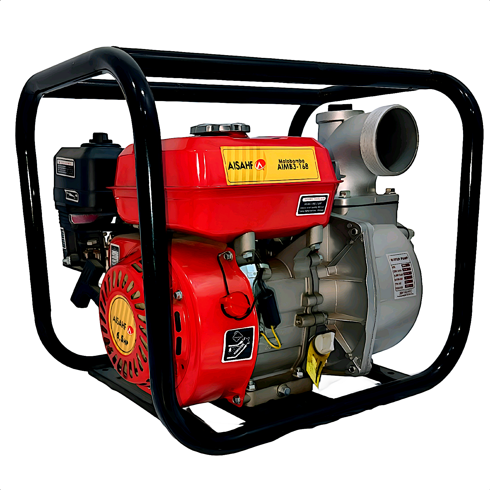MOTOBOMBA DE AGUA NAFTERO 2" 170F 7HP AISAHF