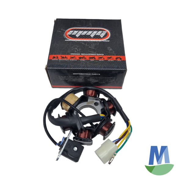 Estator MMG para motonetas de 6 bobinas